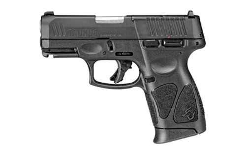 Discover precision and power with the Taurus G3C Toro Compact 9mm Pistol. This optic-ready firearm features a 10-round capacity and a stylish black finish. Elevate your shooting experience with the perfect blend of compact design and performance.