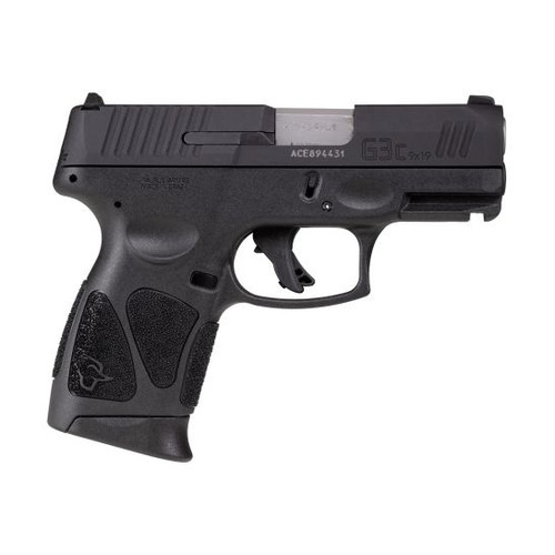 Discover the Taurus G3C 9mm Pistol with a 3.26" barrel and 12-round capacity. This black beauty combines reliability and precision for a superior shooting experience. Explore the perfect balance of form and function with the Taurus G3C.
