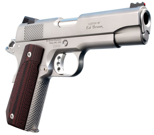 Discover the Ed Brown Kobra Carry 1911, a high-performance .45 ACP semi-auto pistol with a 4.25" barrel, stainless steel frame, and premium features for unmatched accuracy and reliability.