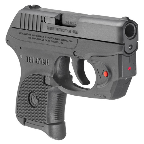 Elevate your shooting experience with the Ruger LCP .380 ACP Pistol equipped with a Viridian Laser. This compact and accurate pistol guarantees both concealed carry convenience and precise targeting. Trust in Ruger's reliability for your self-defense needs.