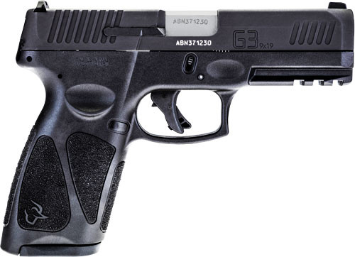 Explore the Taurus G3 9mm pistol featuring a 4-inch barrel, manual safety, and 3-dot sights. Includes both 15-round and 17-round magazines for versatile capacity.