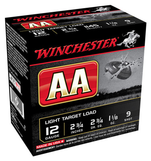 WINCHESTER AA 12GA 1-1/8OZ #9