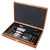 Discover the ultimate firearm cleaning solution with the Outers Cleaning Kit. This Universal 28 Piece Wood Box kit includes all the essential tools and accessories you need to maintain your firearms' pristine condition. Crafted with precision and durability, this comprehensive kit ensures optimal performance and longevity. Keep your firearms in top-notch condition for enhanced performance and longevity with the Outers Cleaning Kit.