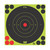 8IN GREEN BULLS EYE TARGET 6 QTY PK BG