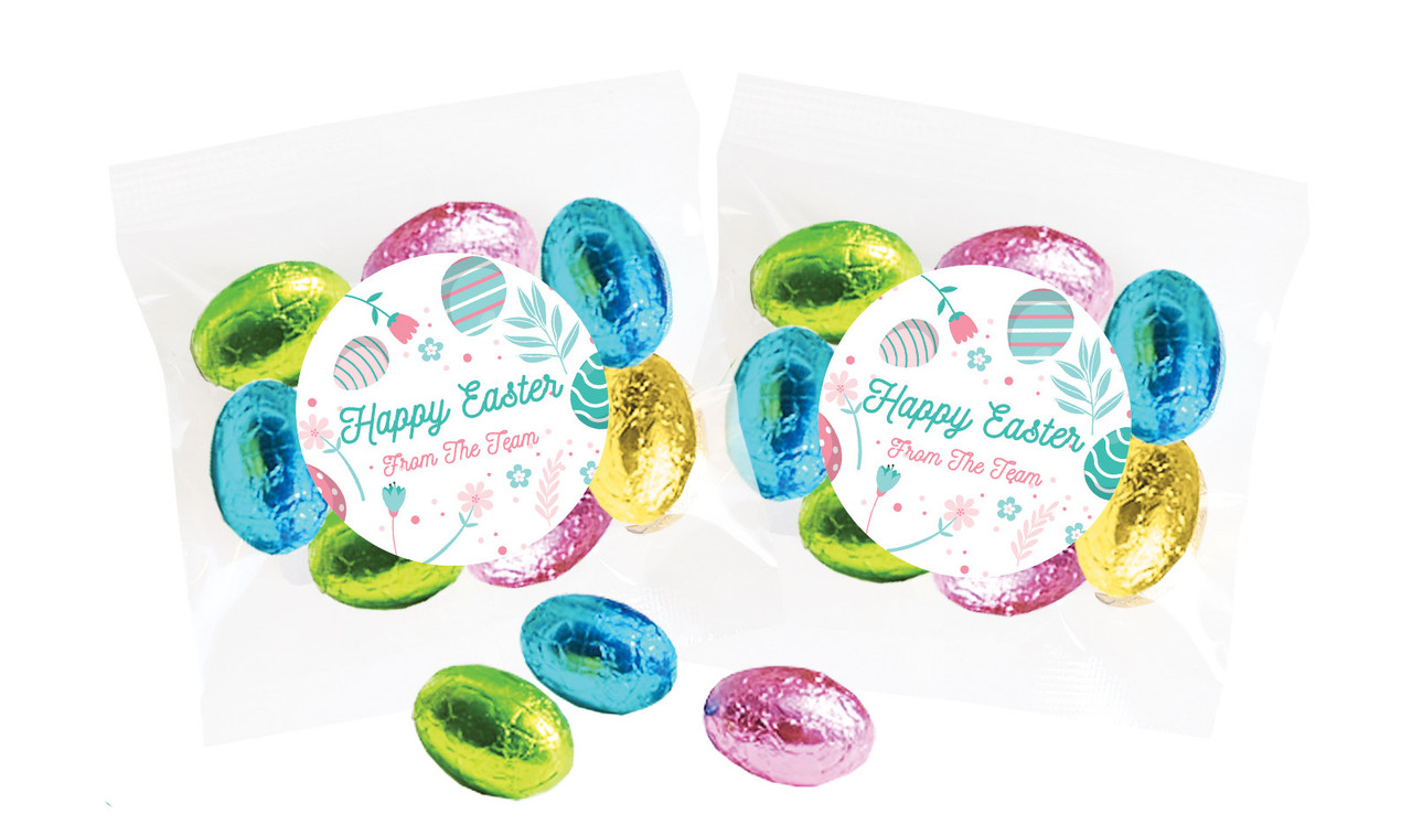 Easter Elements Personalised Bag Of Easter Eggs
