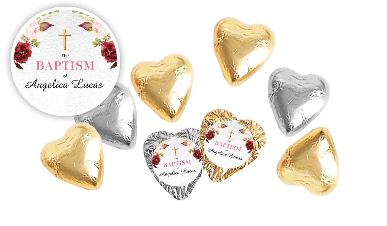 Pink Masala Personalised Chocolate Hearts