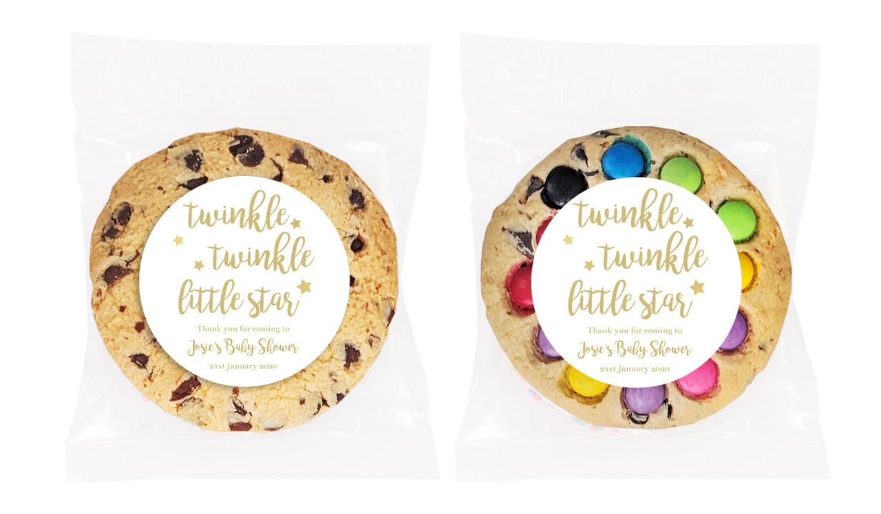 Twinkle Twinkle Baby Shower Cookie