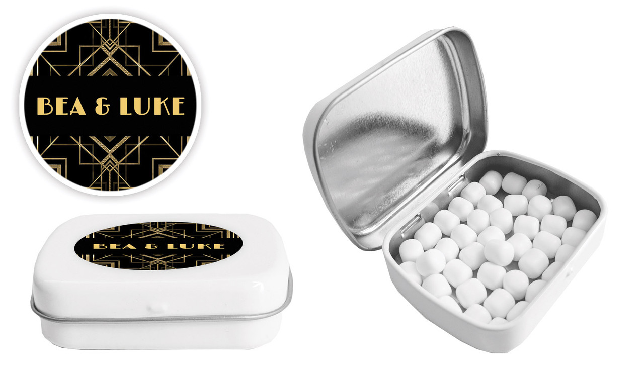 Great Gatsby Personalised Mint Tin