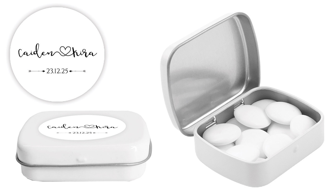 Cursive Names Personalised Mint Tin