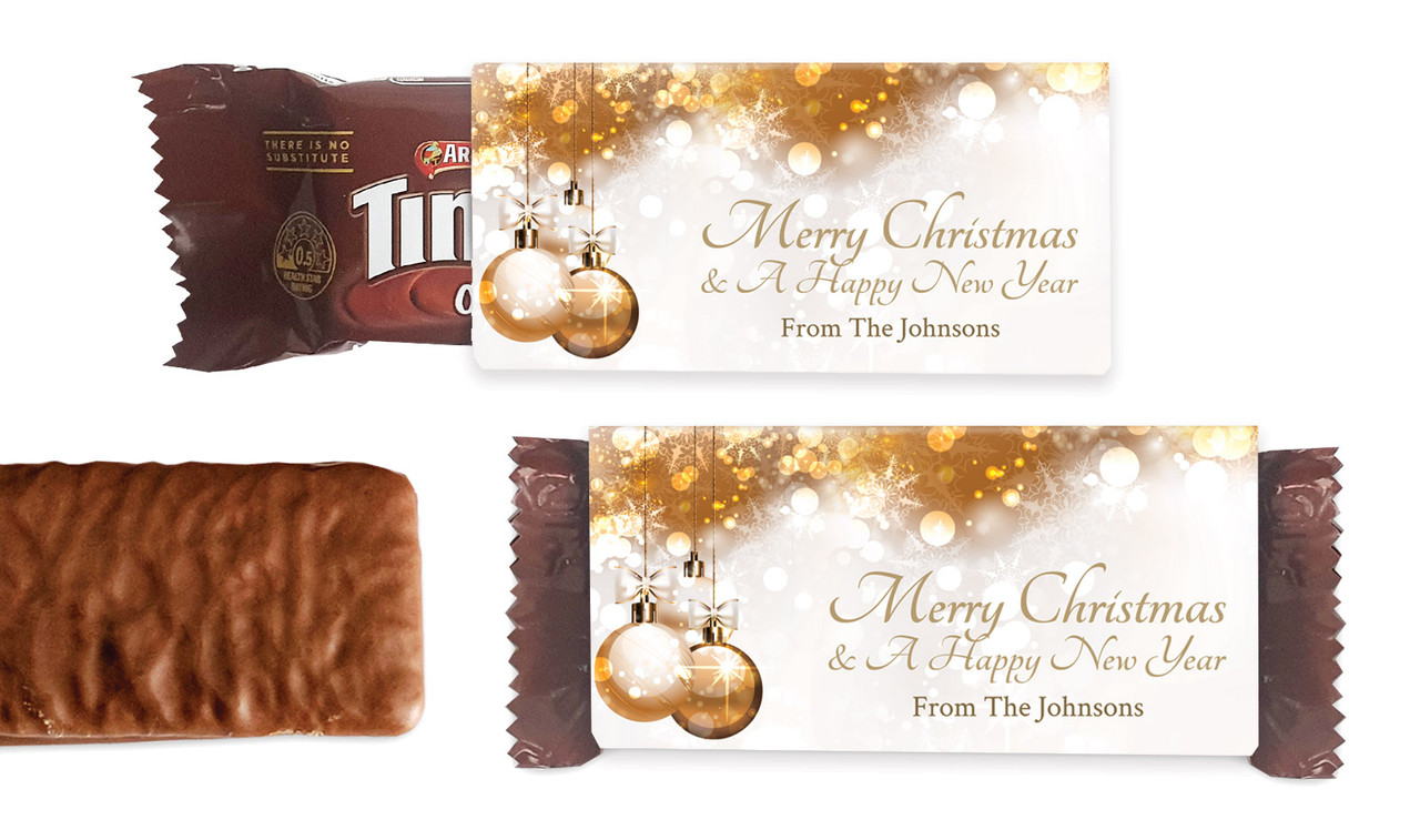 Bronzed Baubles Individual TimTam TM (Box Of 150)