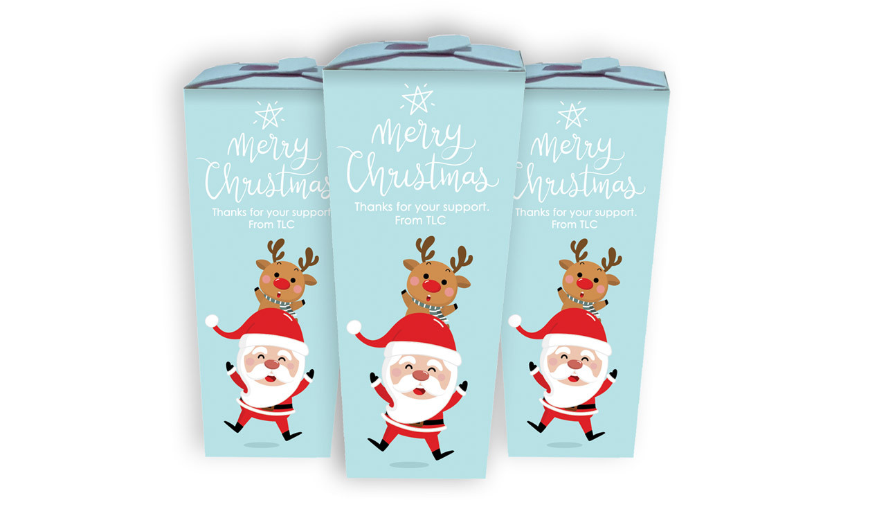 Piggy Back Personalised Christmas Chocabox