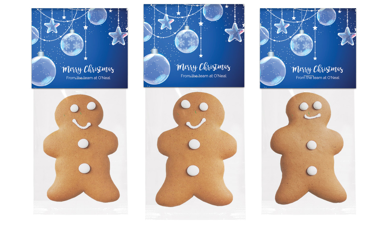 Crystal Baubles Gingerbread Man With Topper