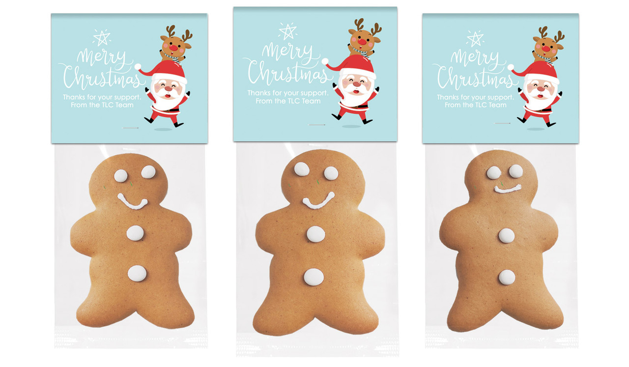Piggy Back Gingerbread Man With Topper