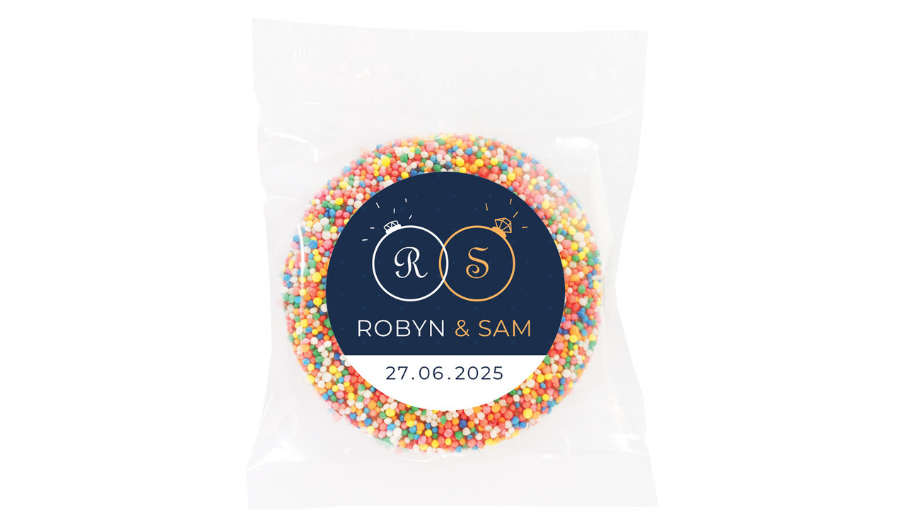 Diamond Ring Engagement Theme Personalised Giant Freckle