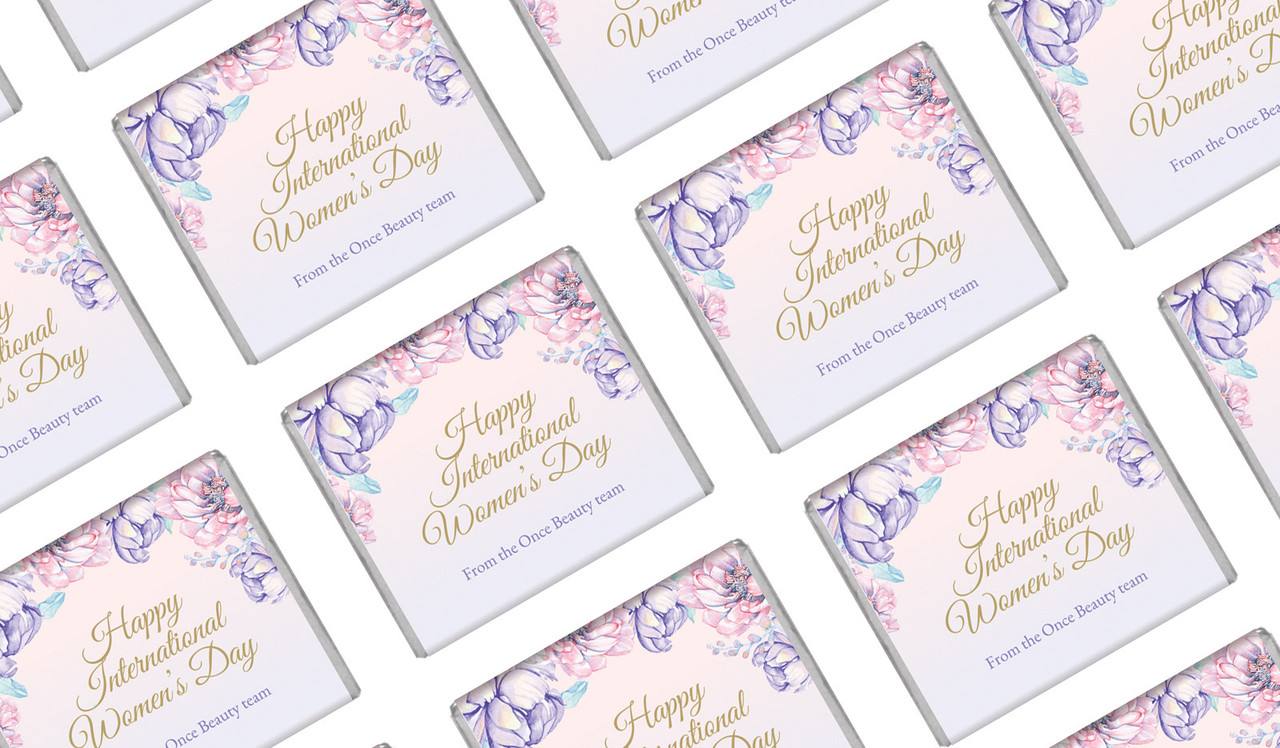 Lilac International Women's Day Mini Chocolates