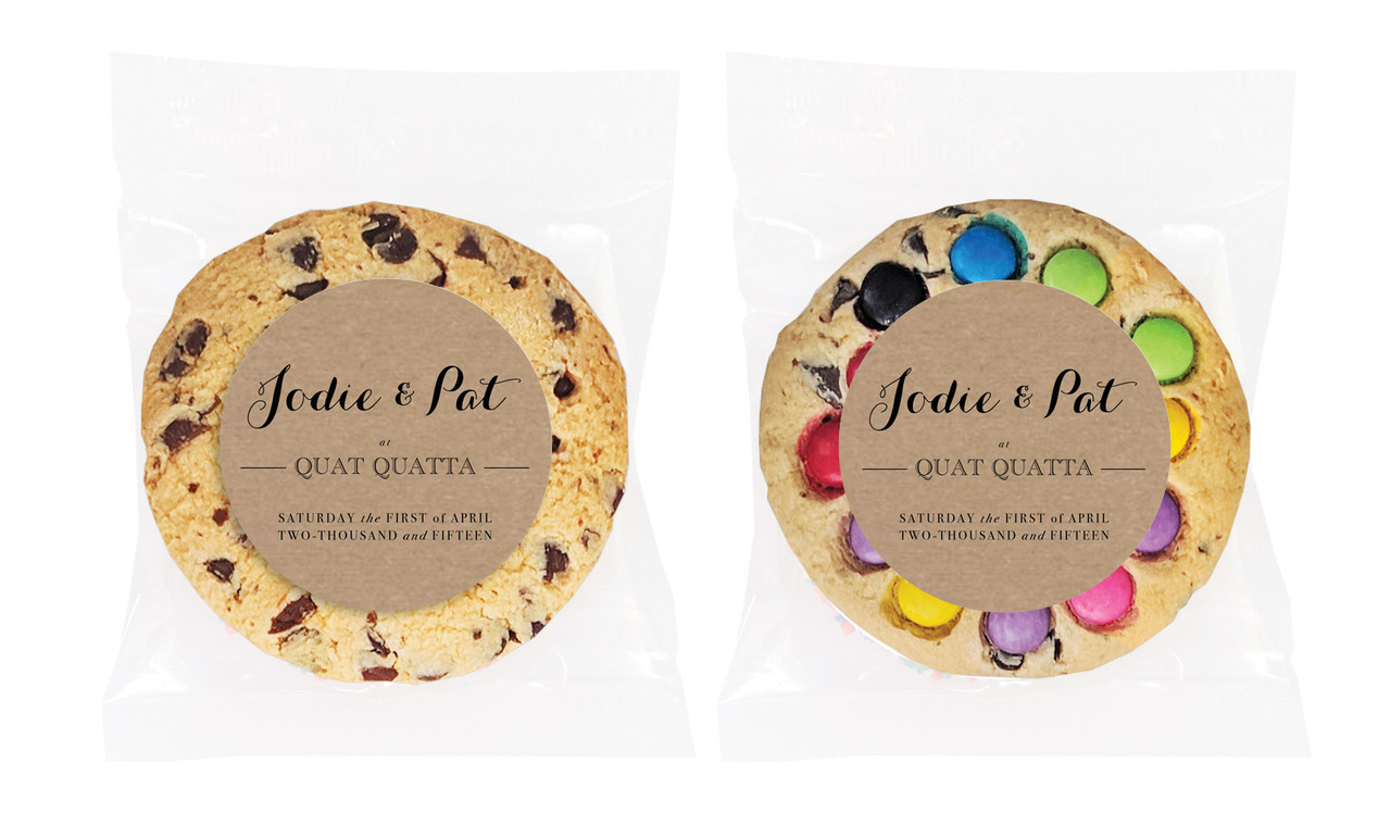 Location-Centric Personalised Wedding Cookie