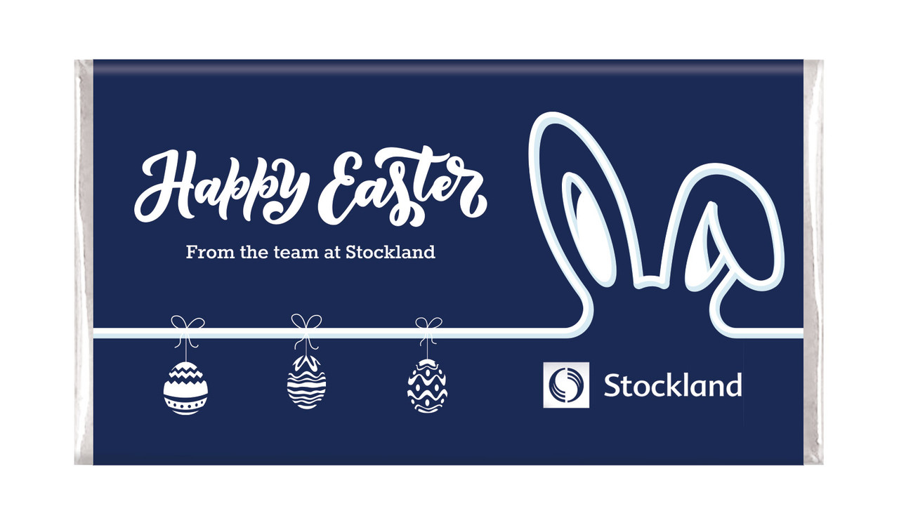 Corporate Easter Personalised Chocolate Bars