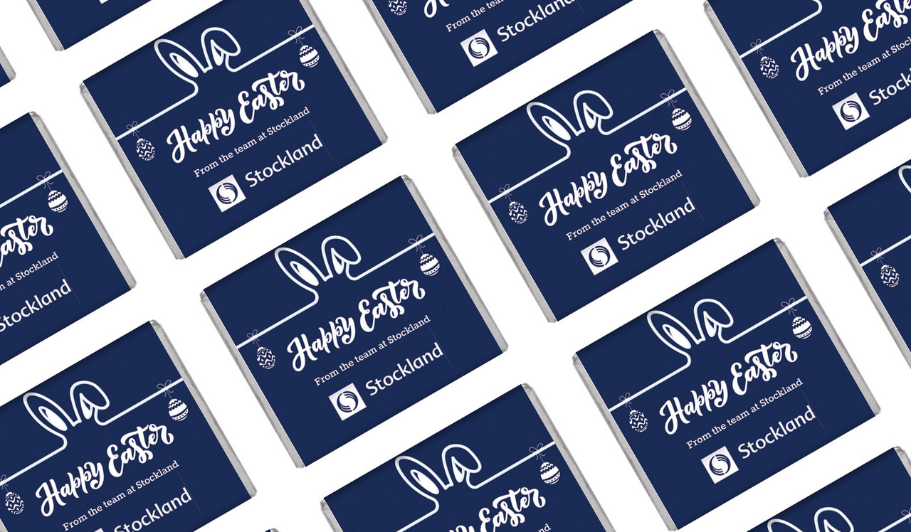 Corporate Personalised Easter Mini Chocolates