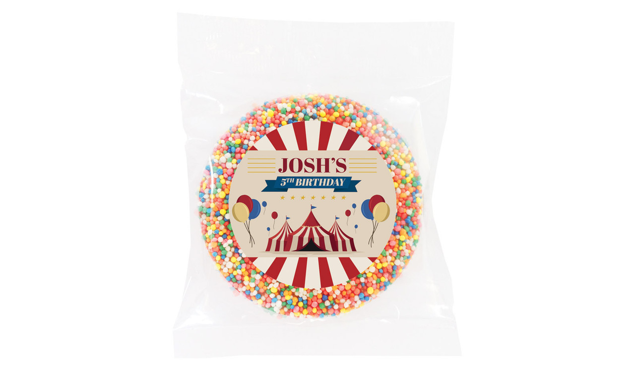 Retro Circus Personalised Giant Freckles - Australia's #1 Kids Party Supplies