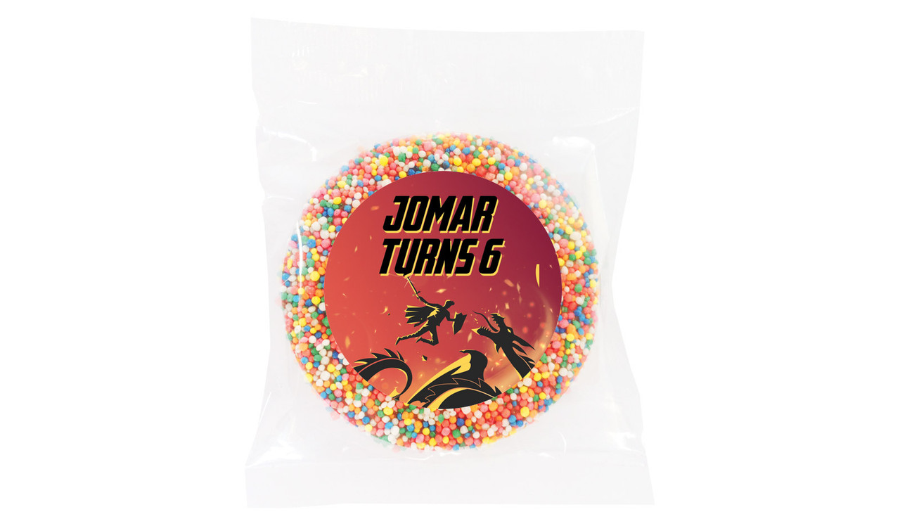 Dragon Personalised Giant Freckles - Australia's #1 Kids Party Supplies