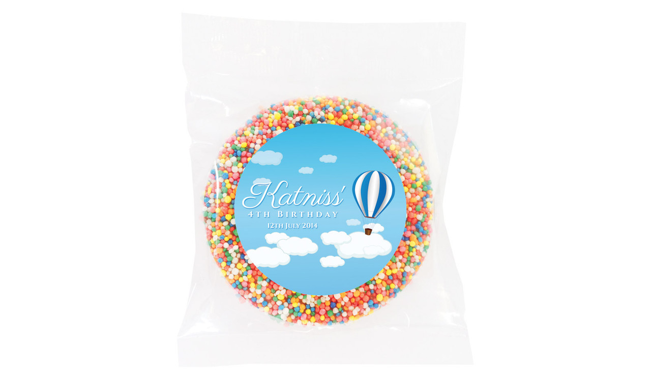 Hot Air Balloon Personalised Giant Freckles - Australia's #1 Kids Party Supplies