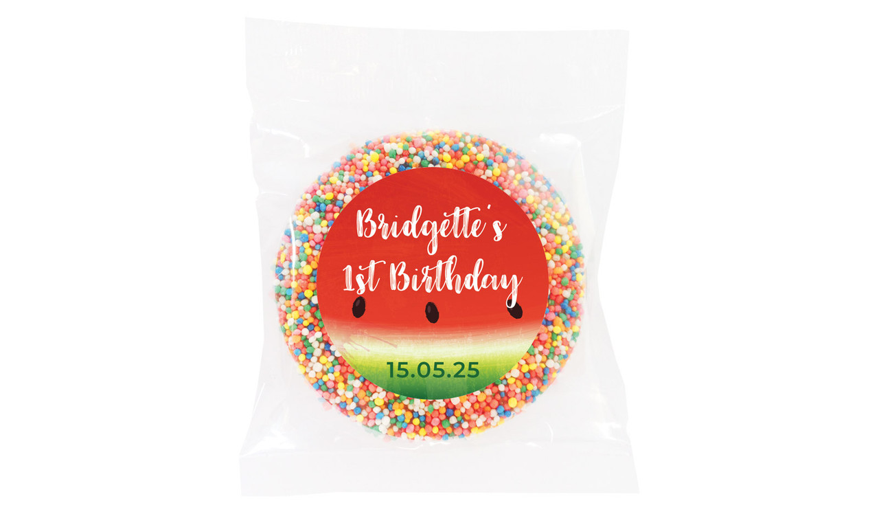 Watermelon Party Personalised Giant Freckles - Australia's #1 Kids Party Supplies