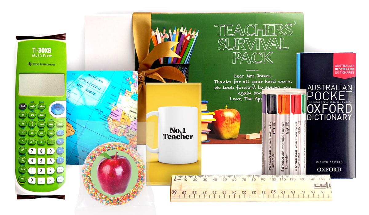 Teacher Survival Care Pack Personalised Hamper