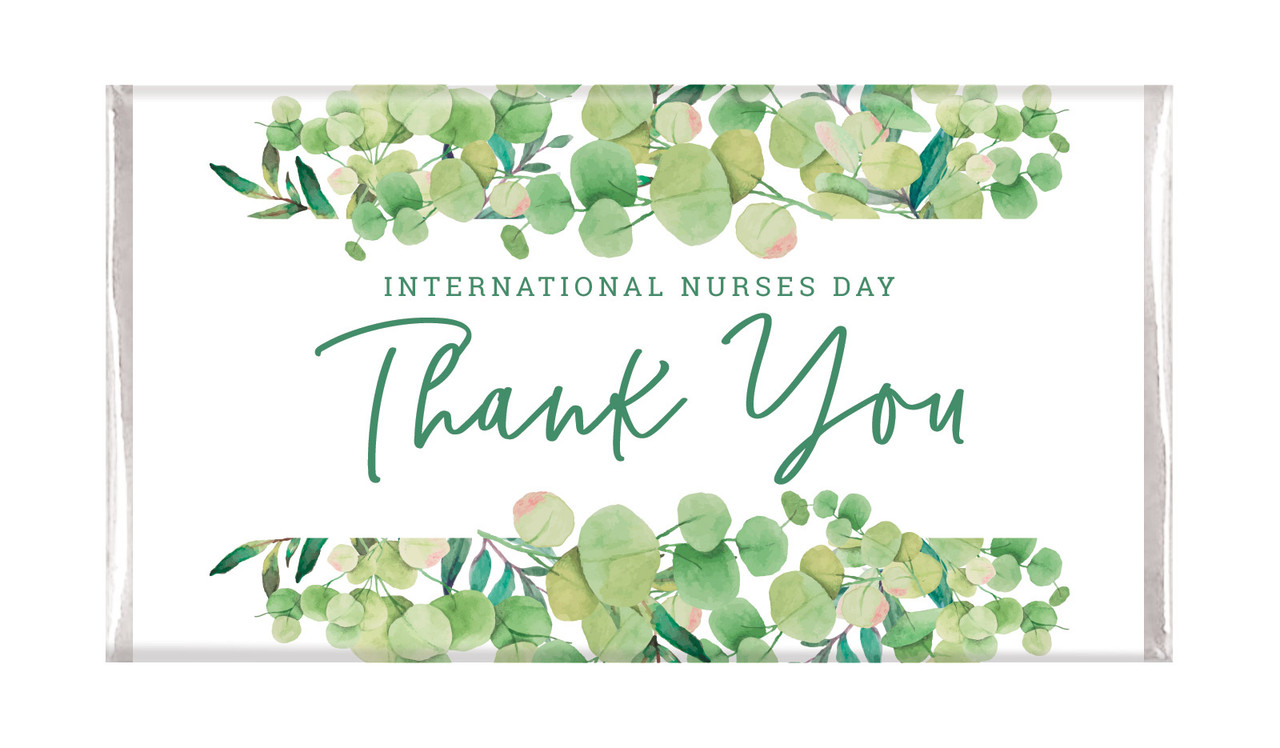 Eucalypt Nurses Day Personalised Chocolate Bars