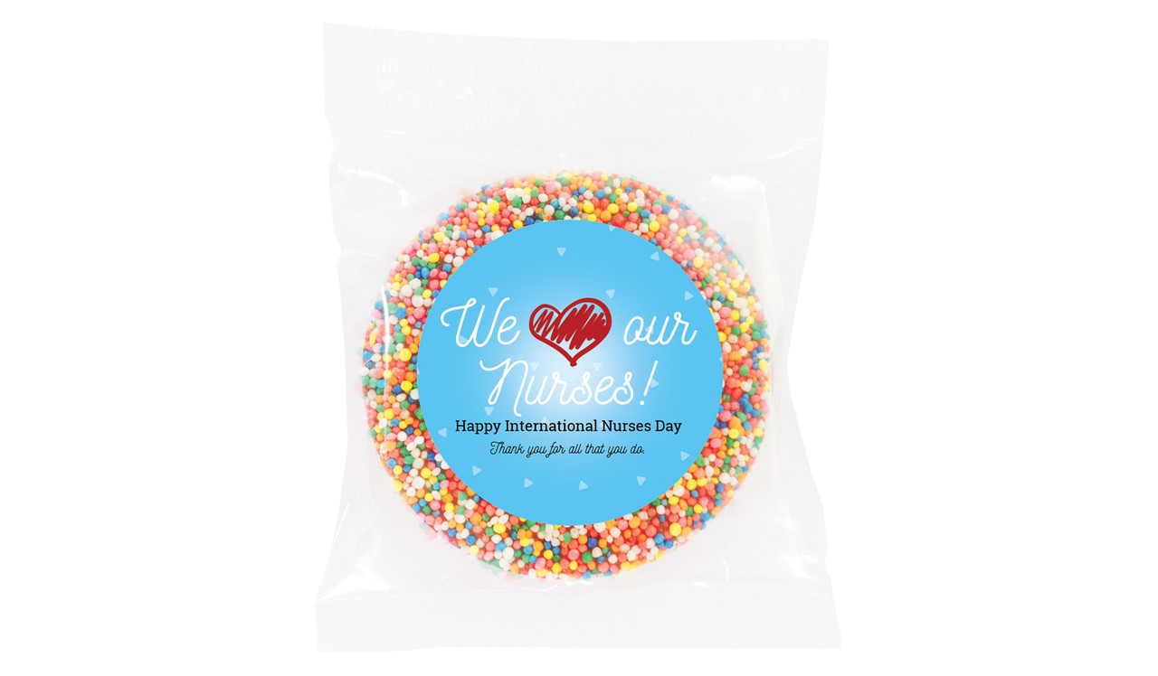 We Love Our Nurses Personalised Giant Freckles