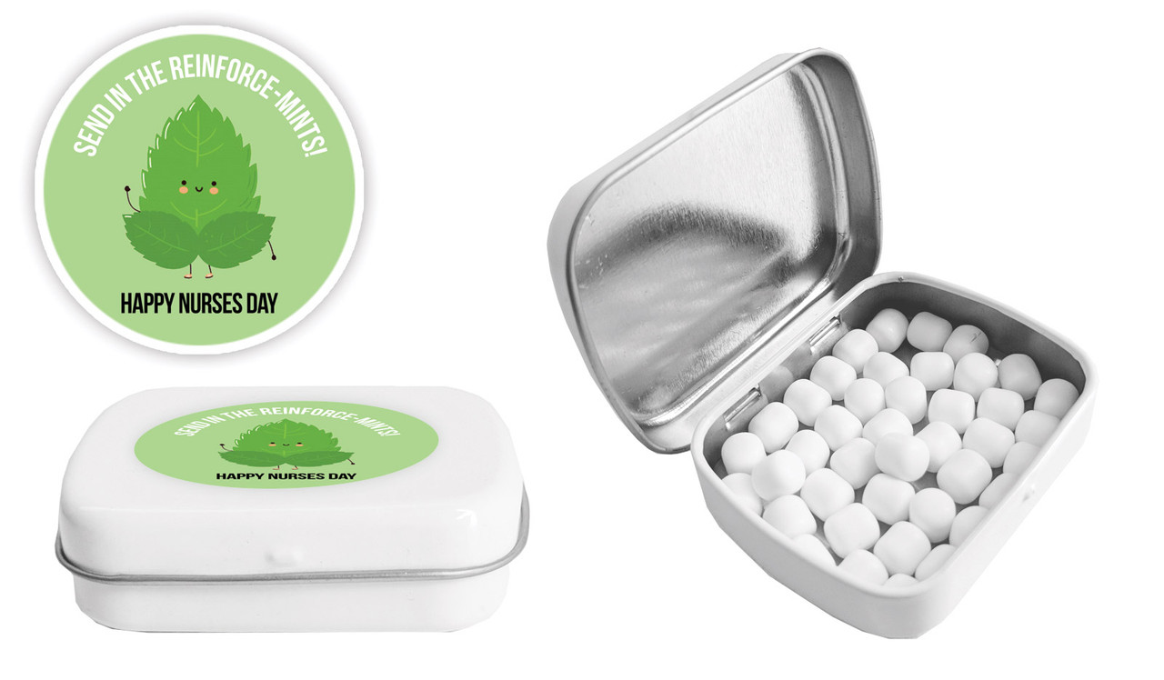 Reinforce-Mints Nurses Day Branded Mint Tin
