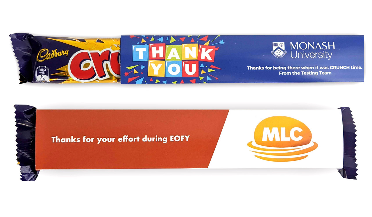 Crunchie TM Bar With Personalised Sleeve (24-Pack)