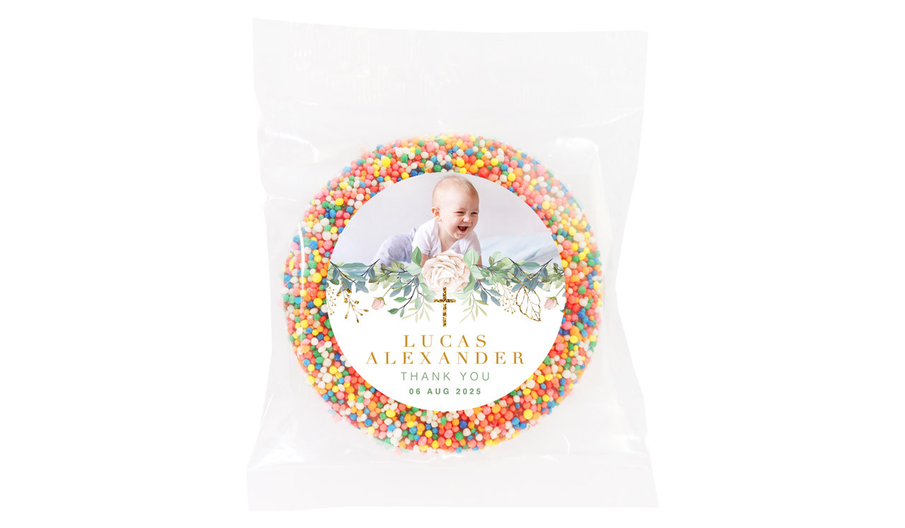 Leaves Photo  Custom Christening Freckle
