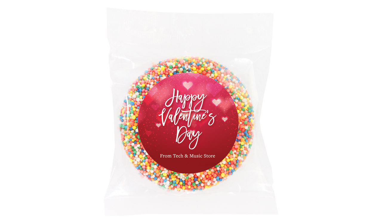 Heart Bokeh Personalised Valentine's Day Giant Freckle