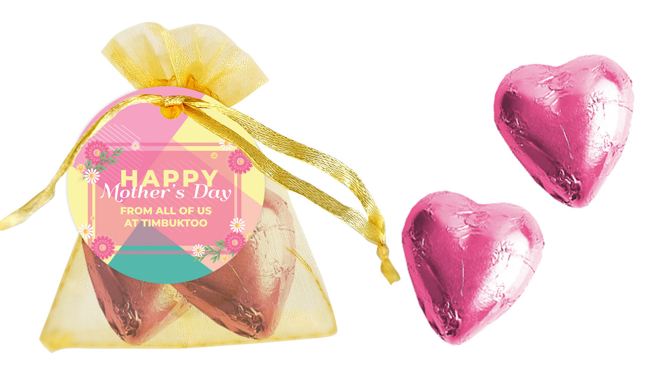 Bold Colours Mother's Day Organza Bag