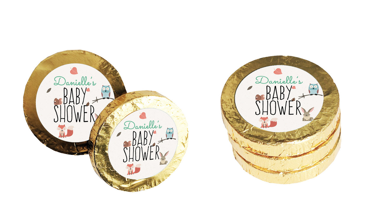 Little Critters Baby Shower Chocolate Coin
