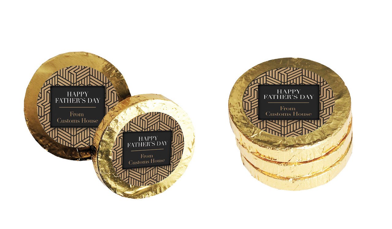DecoFathers Day Chocolate Coin