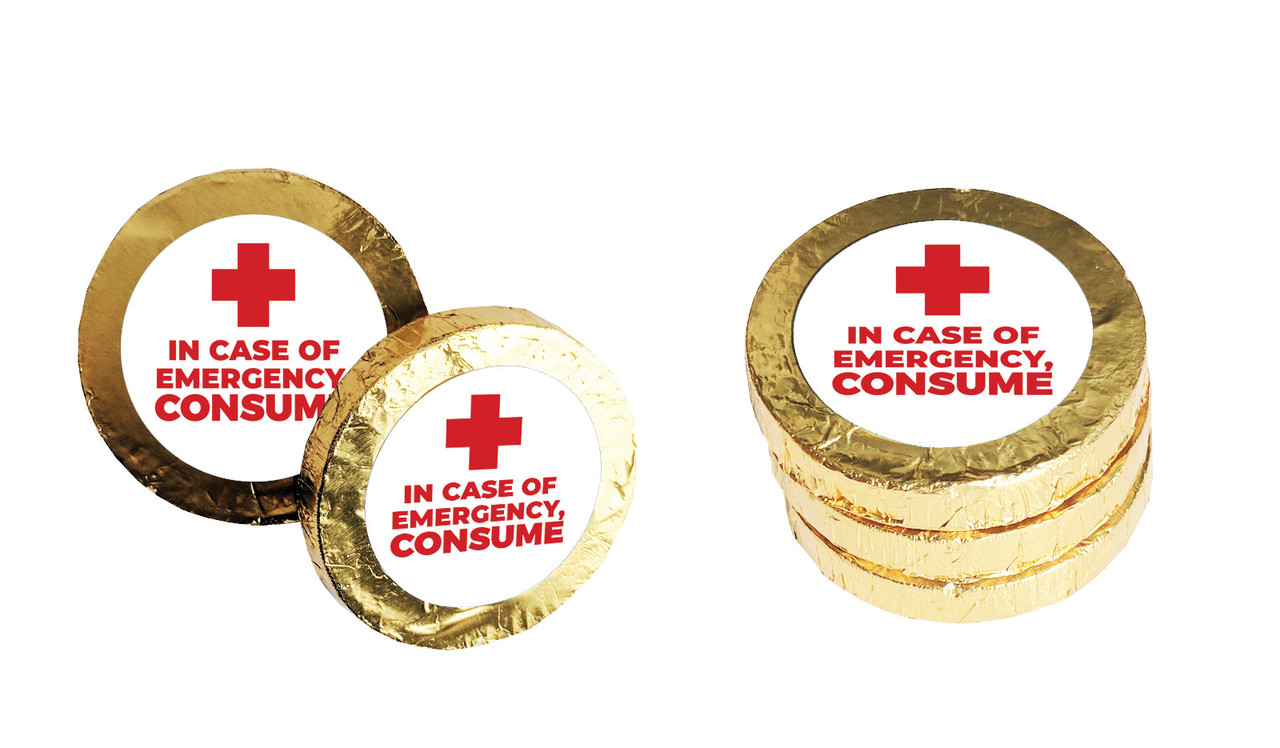Emergency Consume Nurses Day Chocolate Coin