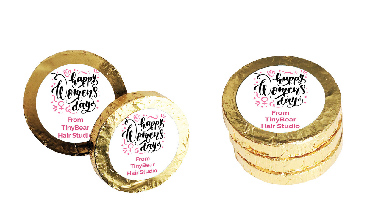 Insiginia Womens Day Chocolate Coin