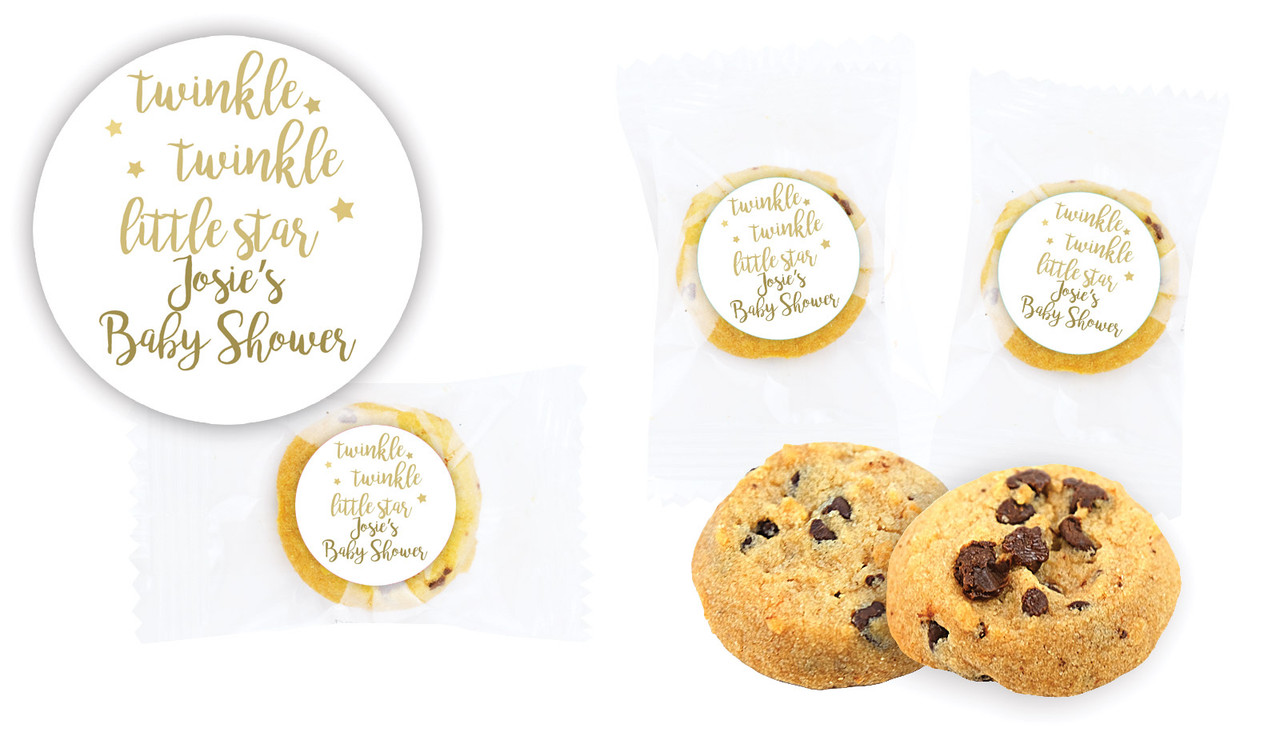 Twinkle Twinkle Baby Shower Bite-Size Cookie 5g