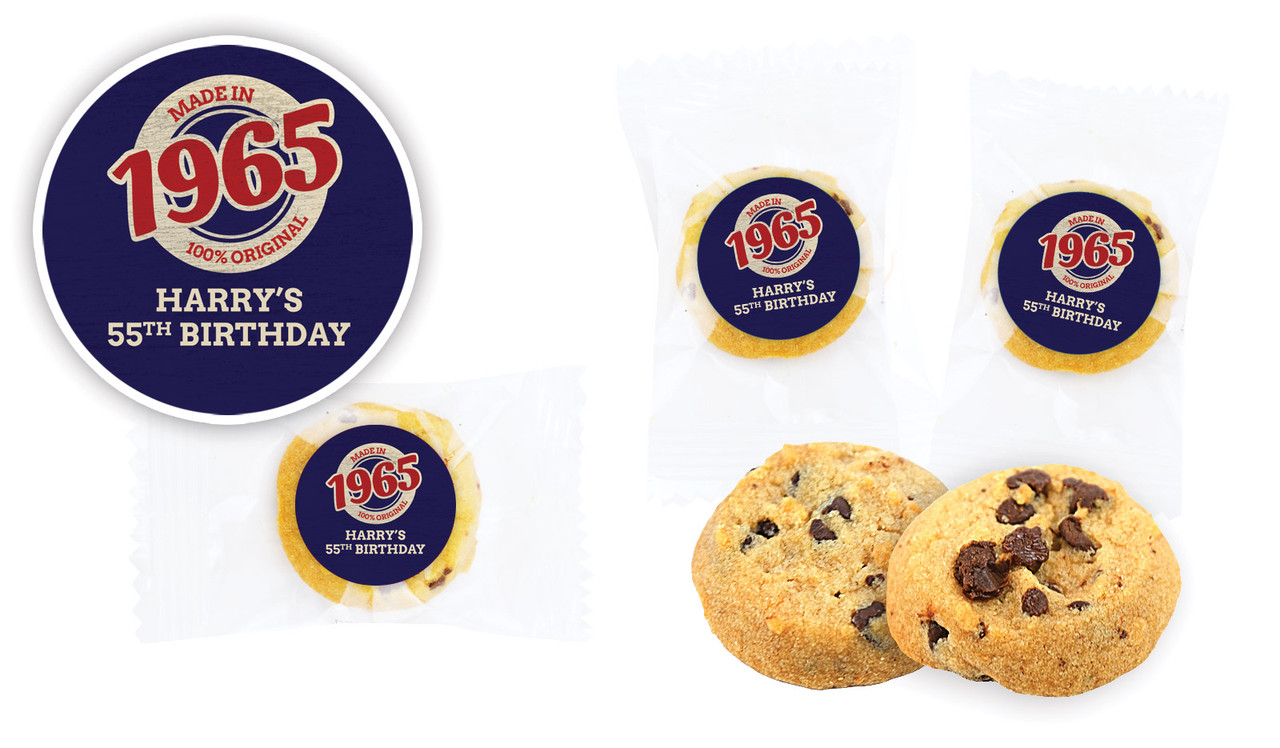 Made In Year Personalised Bite-Size Cookie 5g