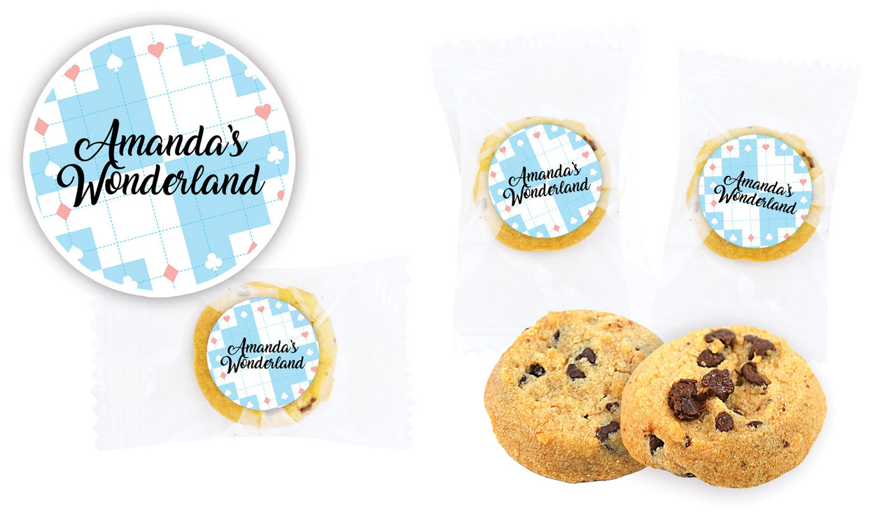 Alice In Wonderland Birthday Bite-Size Cookie 5g
