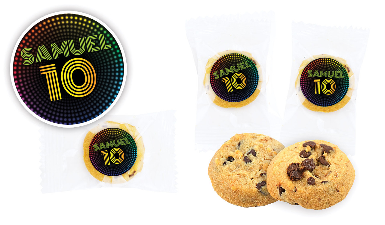 Disco Lights Birthday Bite-Size Cookie 5g