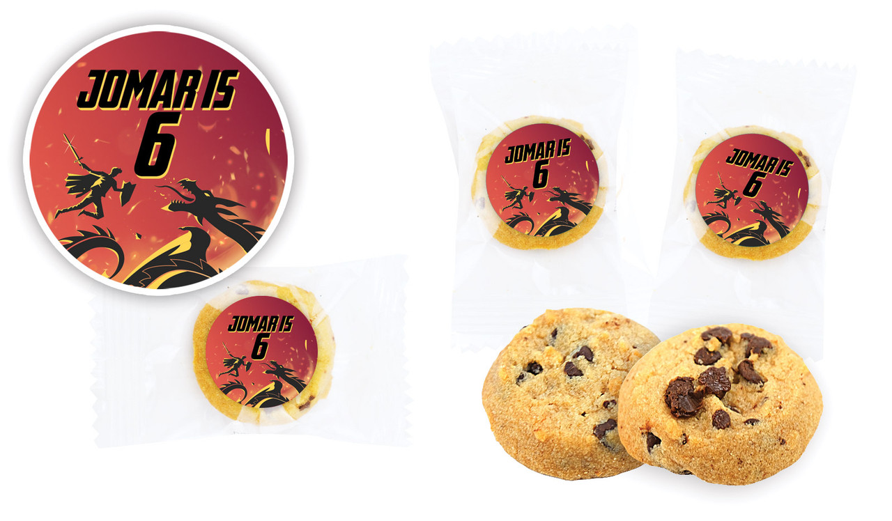 Dragon Birthday Bite-Size Cookie 5g