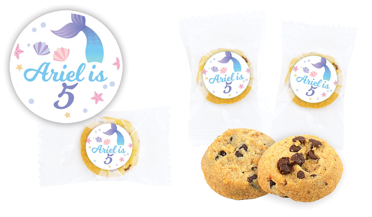 Mermaid Birthday Bite-Size Cookie 5g