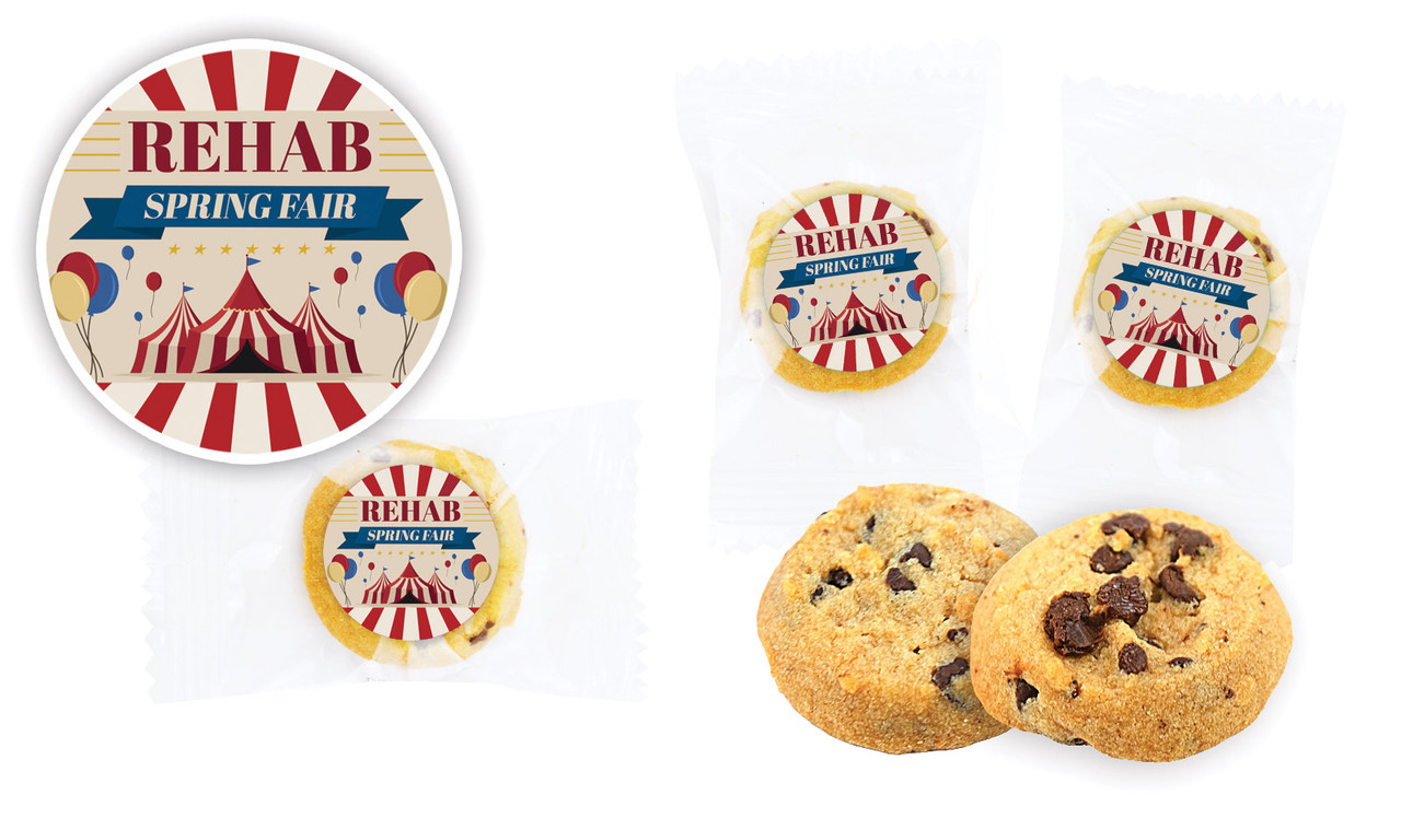 Retro Circus Birthday Bite-Size Cookie 5g