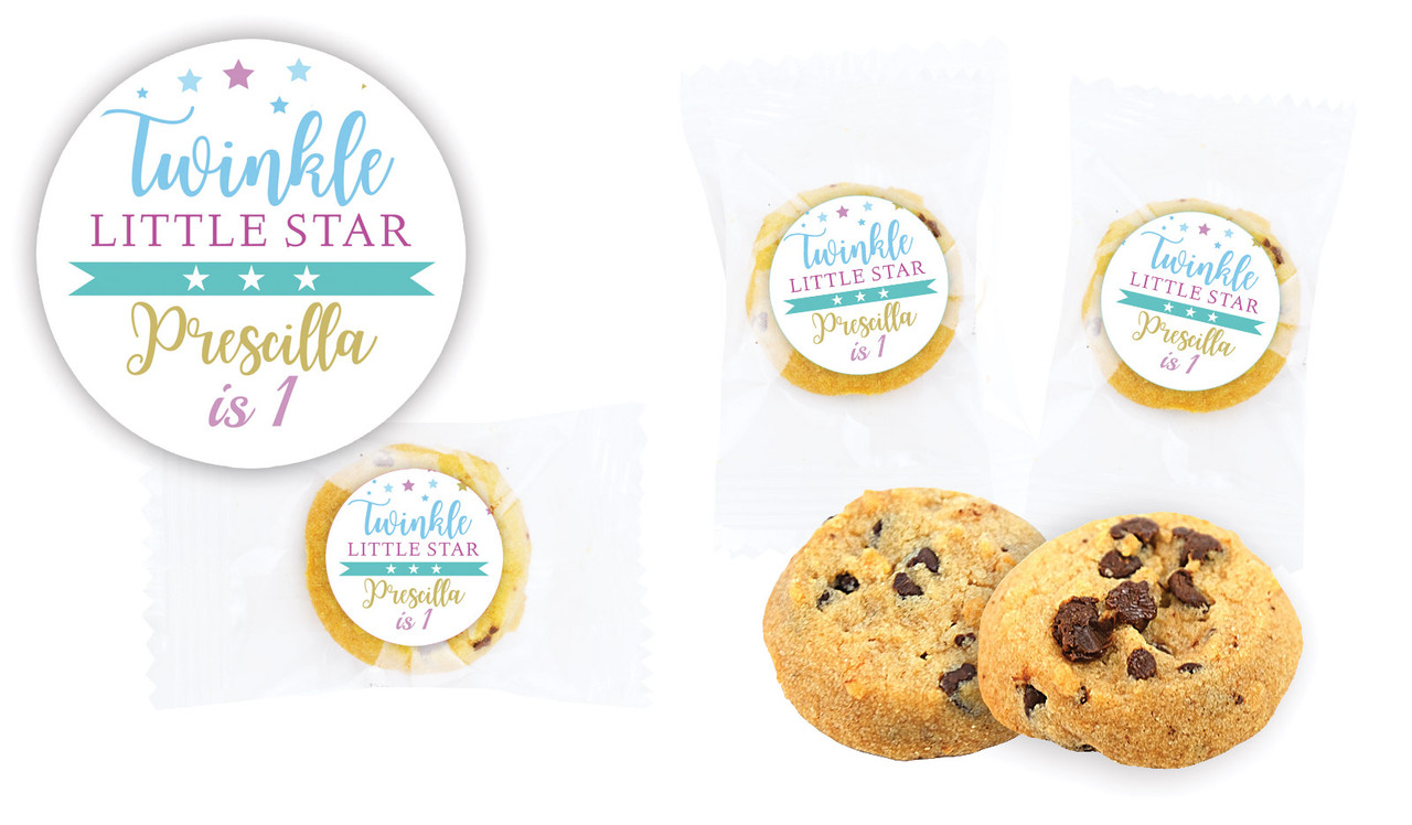 Twinkle Star 1st Birthday Birthday Bite-Size Cookie 5g