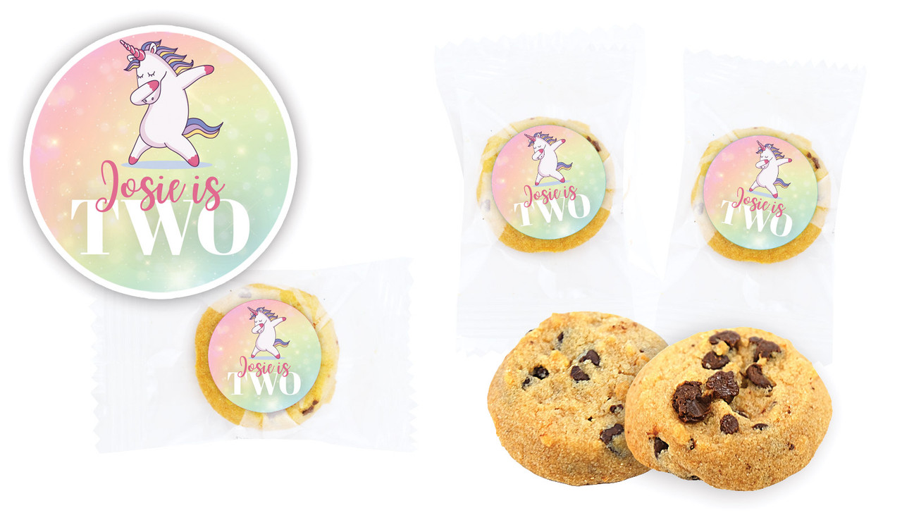 Unicorn Dabbing Birthday Bite-Size Cookie 5g