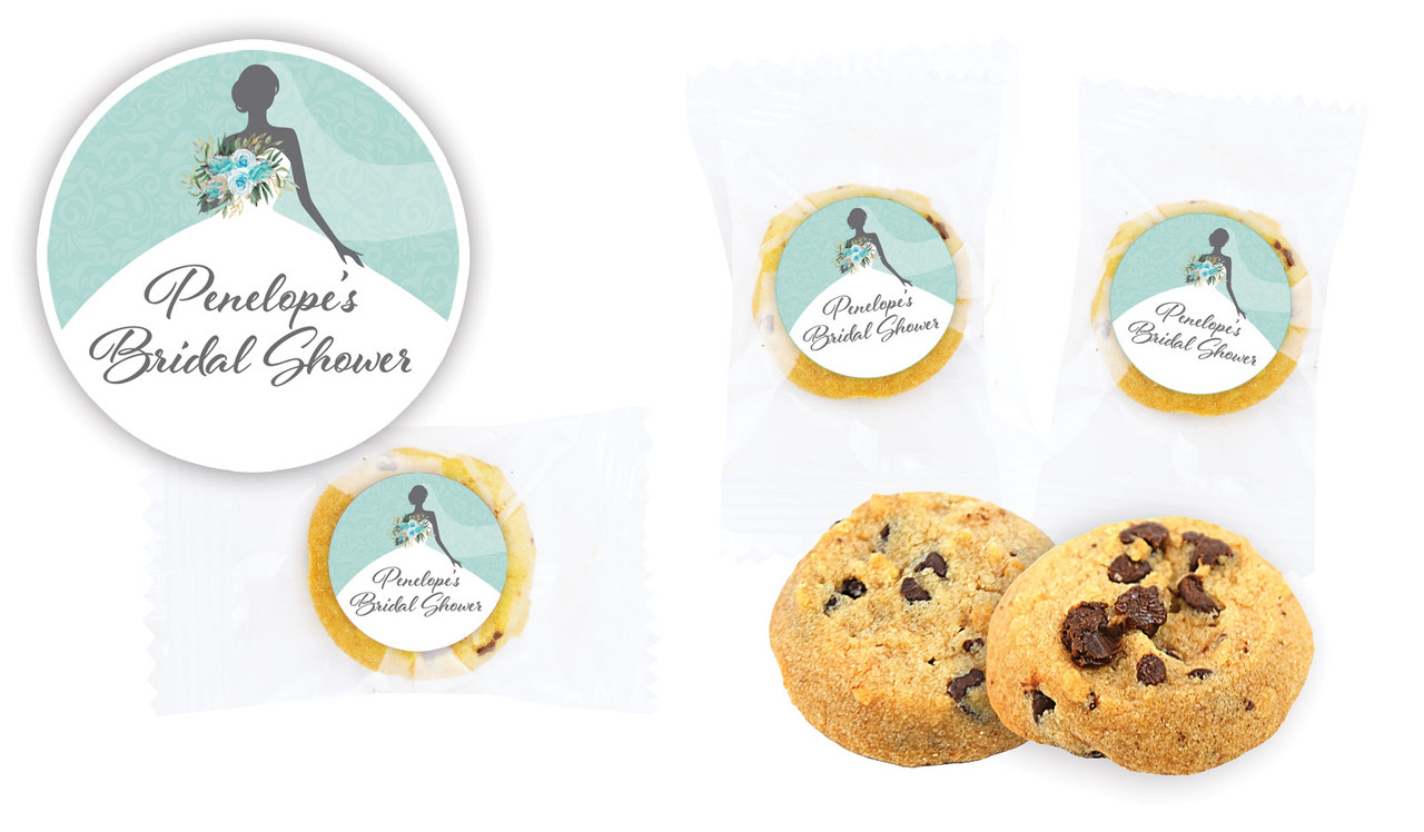 Bridal Dress Bridal Shower Bite-Size Cookie 5g