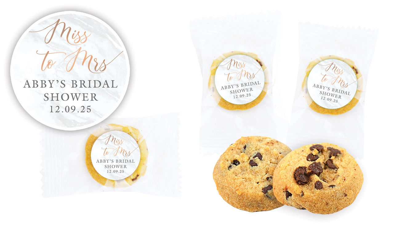 Miss to Mrs Bridal Shower Bite-Size Cookie 5g
