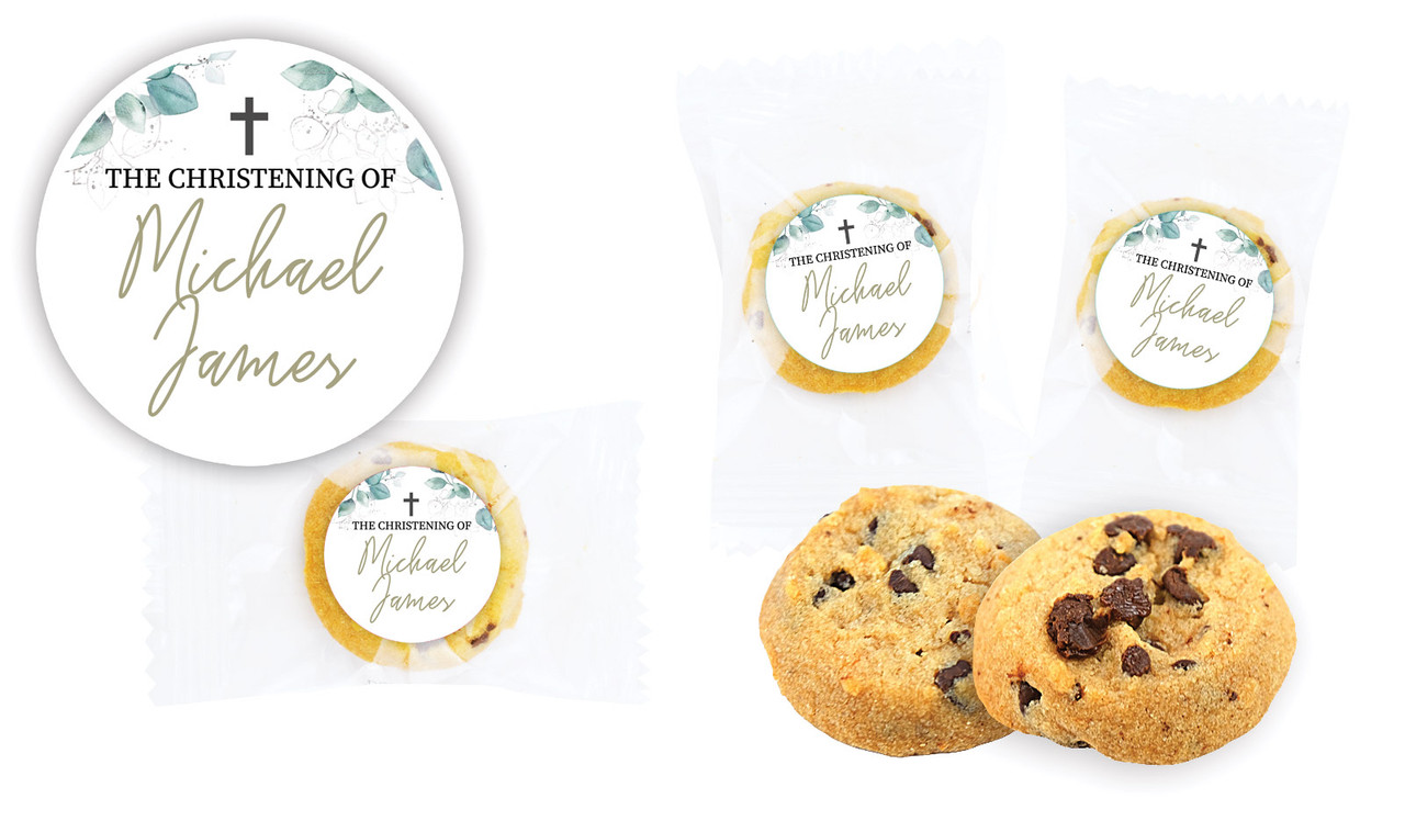 Dream Leaves Christening Bite-Size Cookie 5g